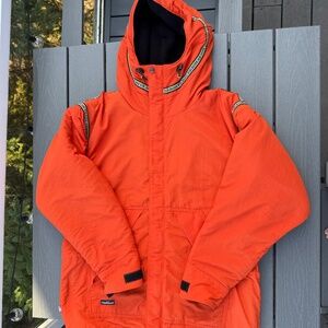 Men's Wintergreen Northern Wear - Arctic Combo Anorak - Medium/Orange